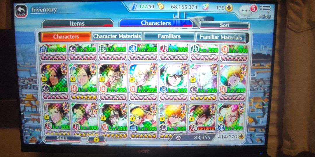 BLEACH BRAVE SOULS ACCOUNT FOR SALE, Video Gaming, Video Games, Others