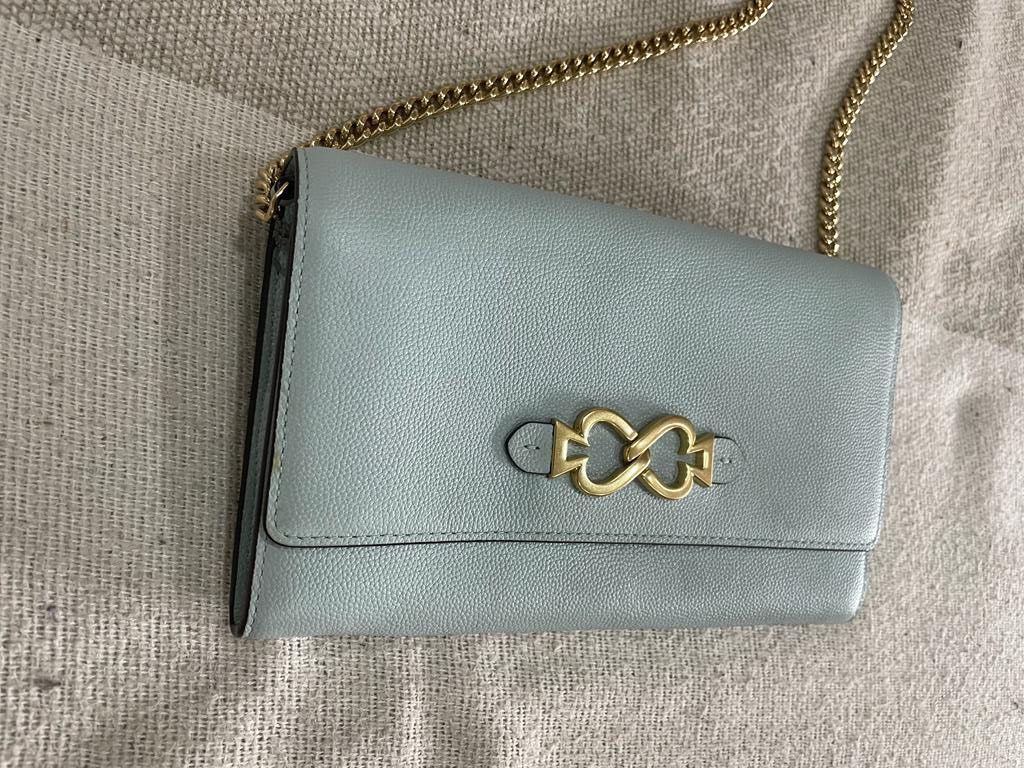 BNWT Kate Spade Toujours Chain Clutch Luxury Bags Wallets on