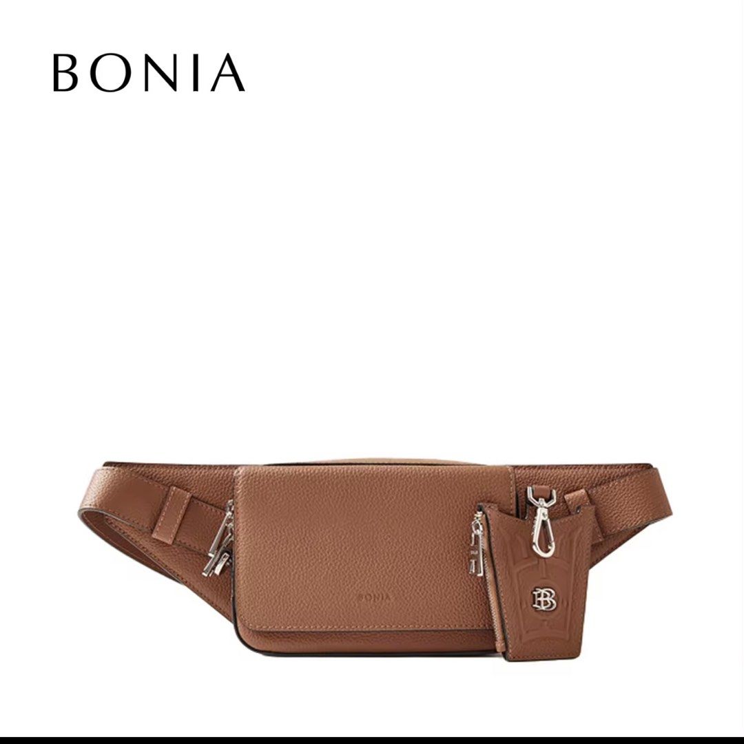 Bonia Men Monto Small Waist Pouch 866047 001 Women s Fashion