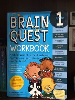 Brain Quest Workbook for Grade 1