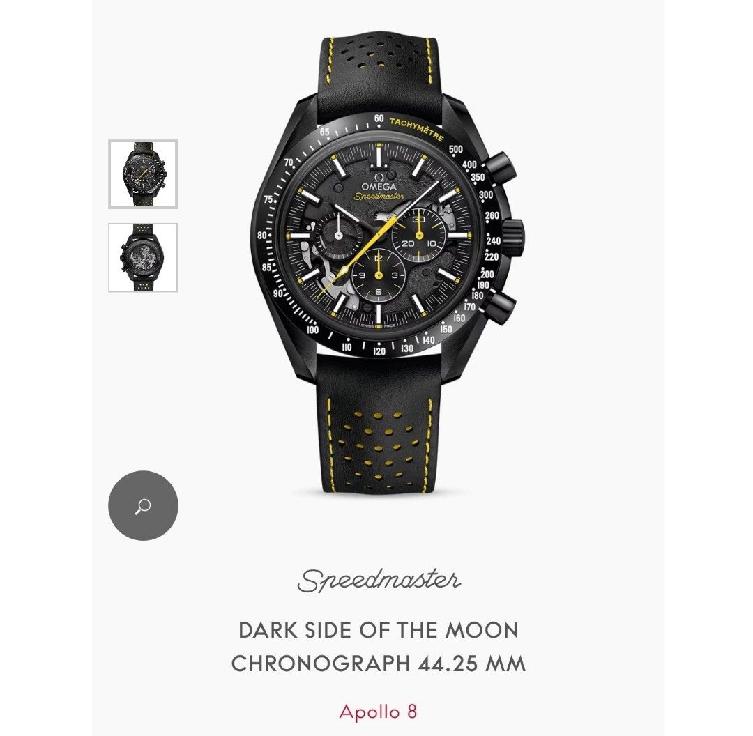omega apollo 8 strap