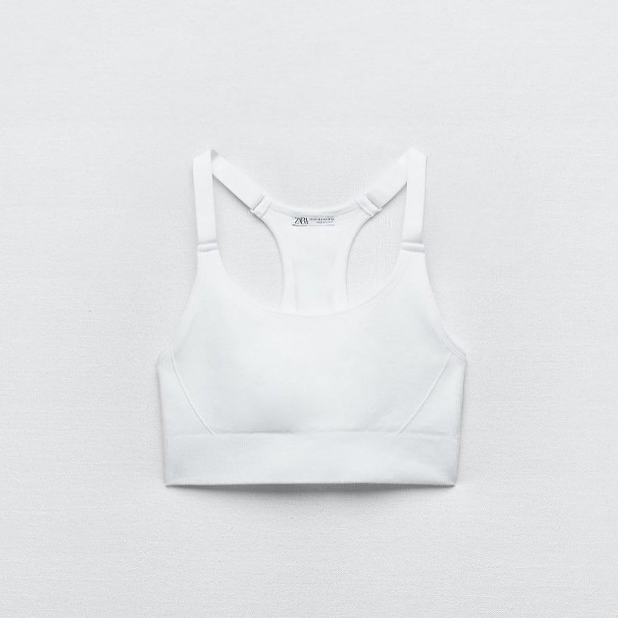 ZARA Limitless Contour Collection Crop Top, Women's Fashion, Tops, Shirts  on Carousell