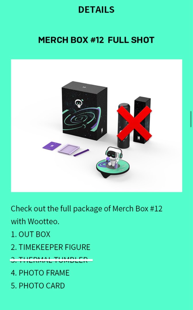 BTS Merch box #12, 興趣及遊戲, 收藏品及紀念品, 韓流- Carousell
