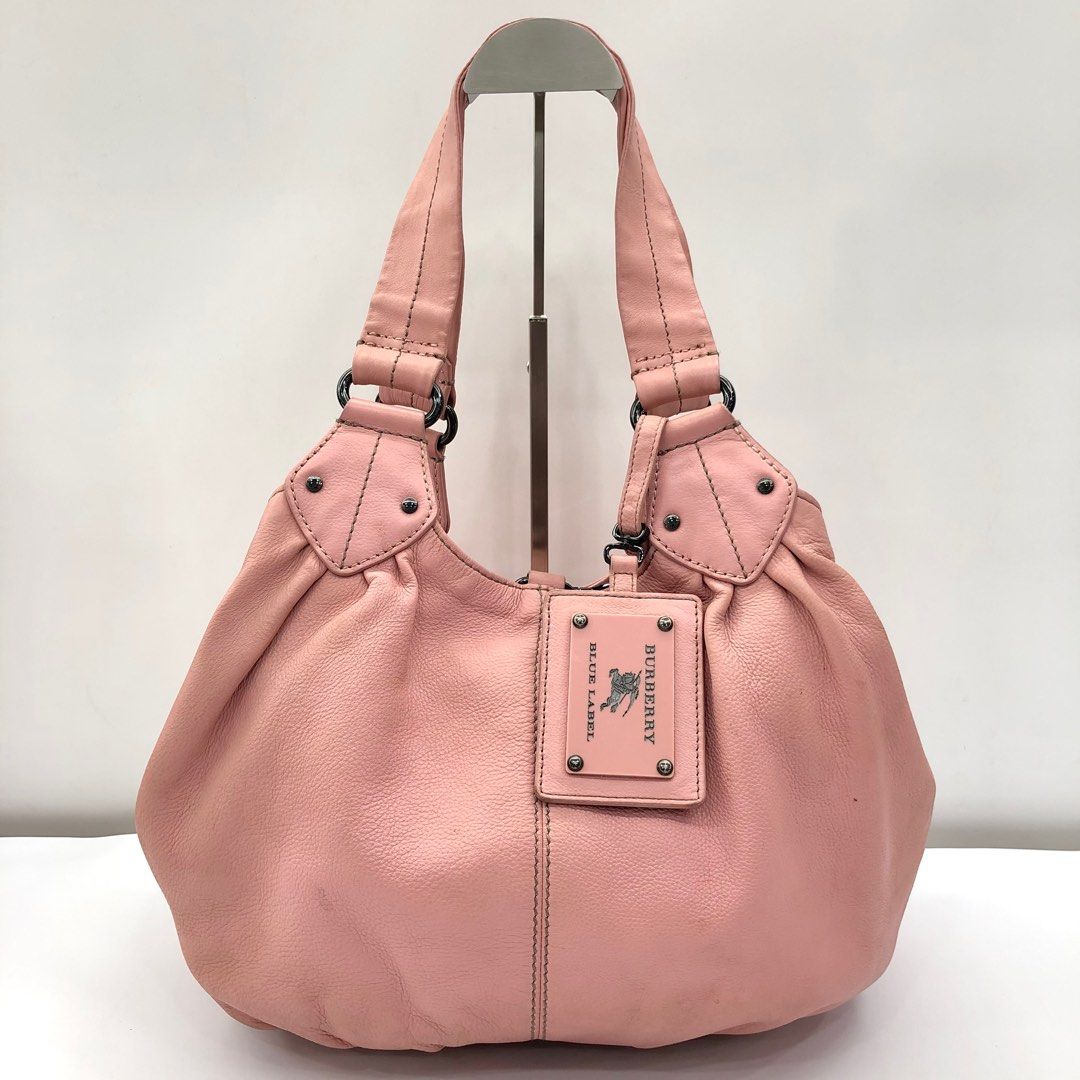 Burberry shoulder bag pink sales