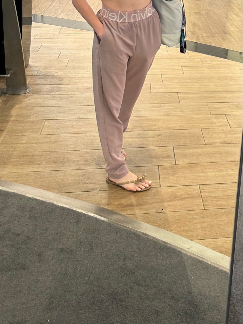 Calvin klein tape waist sale joggers
