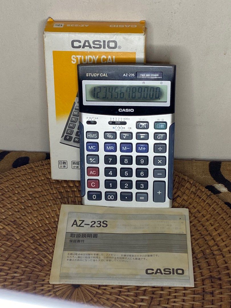 📱Casio Calculator AZ-23S (12 digits), Mobile Phones & Gadgets