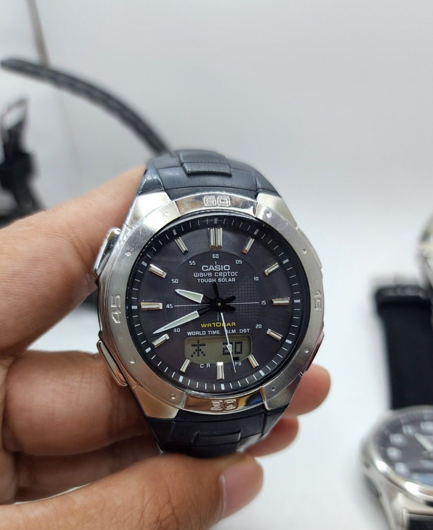 Casio Wave Ceptor WVA470 THAILAND, Men's Fashion, Watches