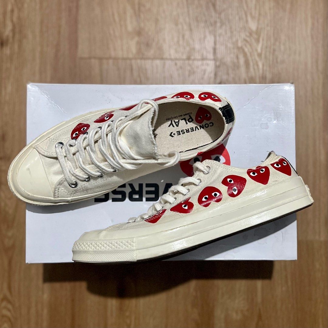 Chuck with new arrivals heart