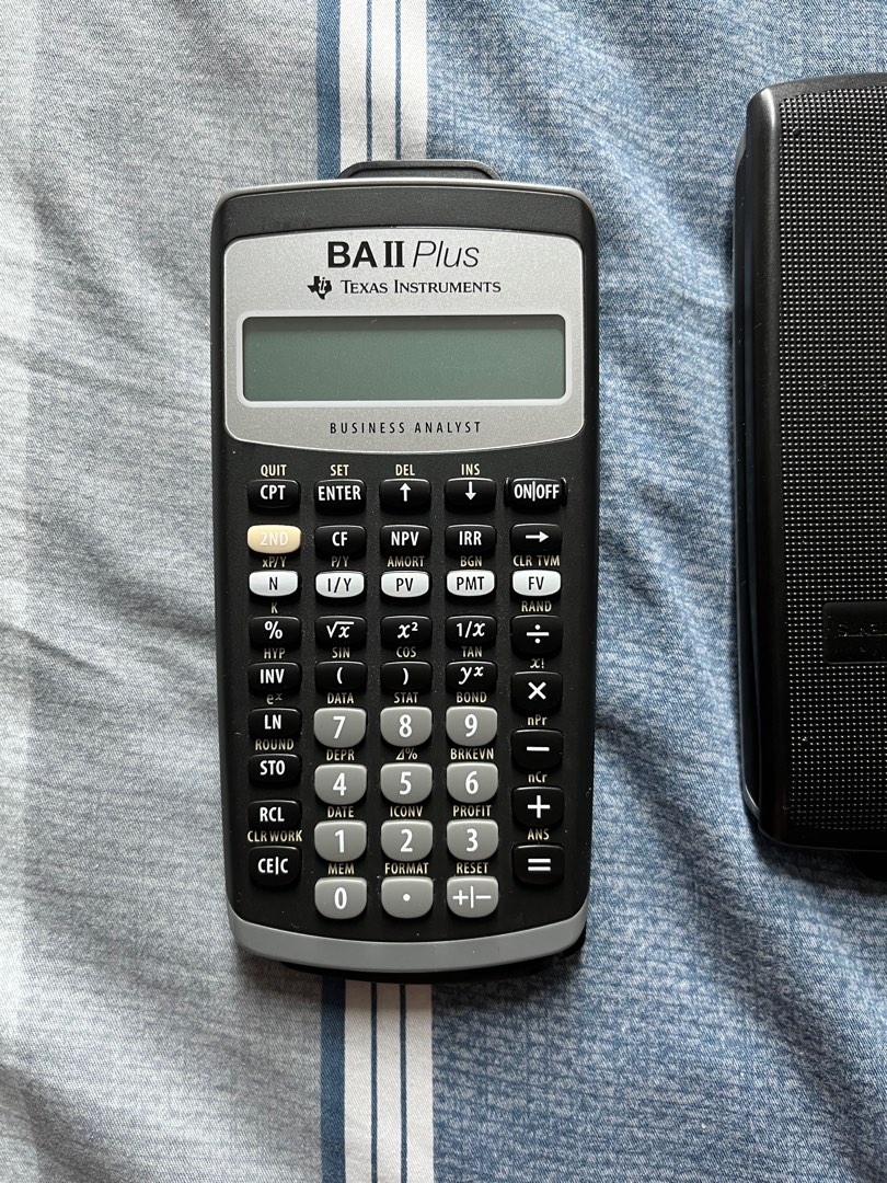 CFA Calculator, 電腦＆科技, 商務用科技產品- Carousell