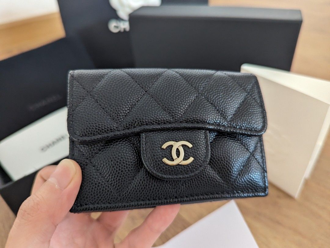 Chanel Classic Card Chanel Folded Card Holder Chanel 22A