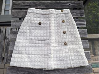 Chanel style Tweed wool skirt Chanel風 半身裙 半截裙 含羊毛64218033985281110