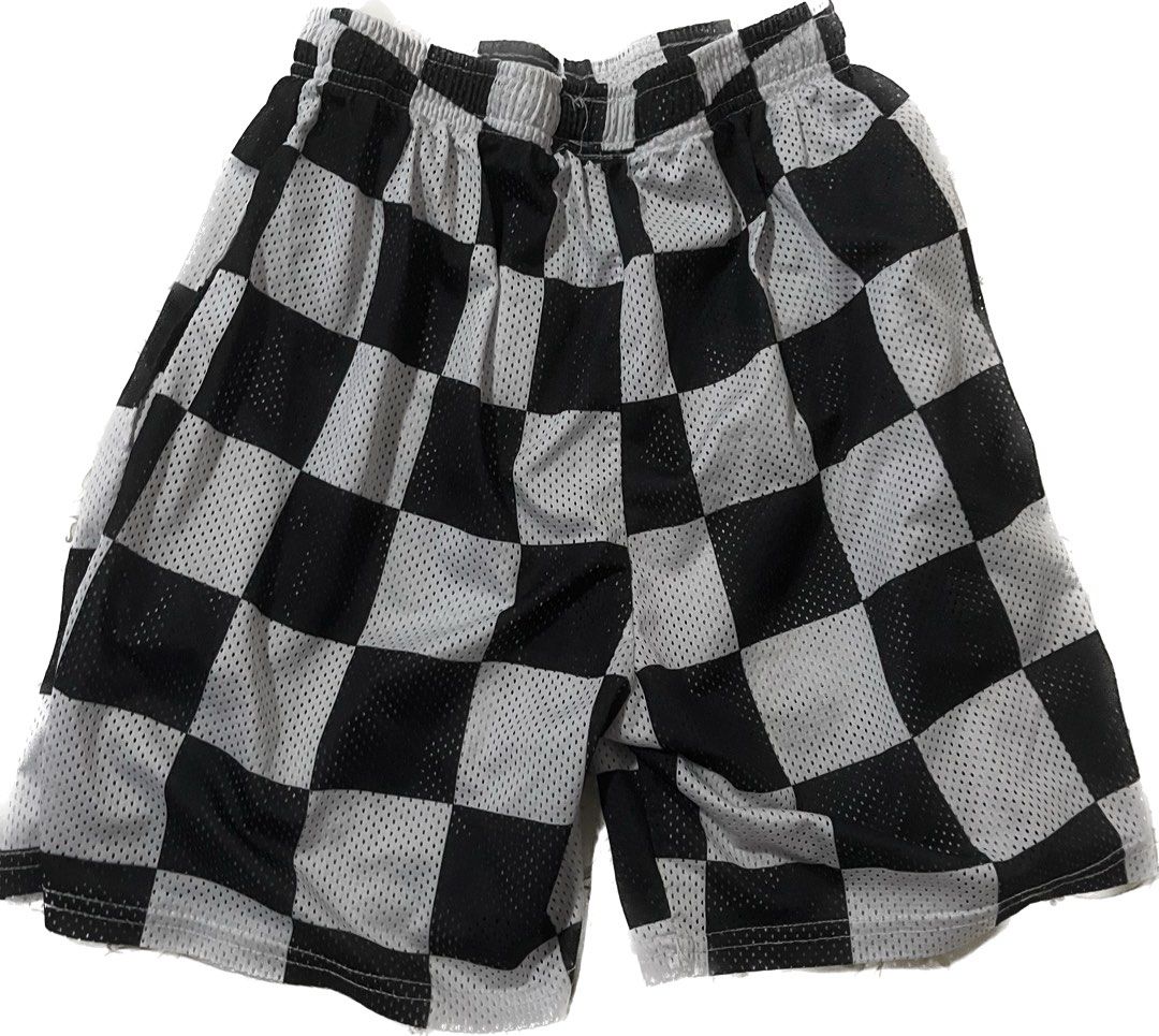 Checkered shorts on sale mens
