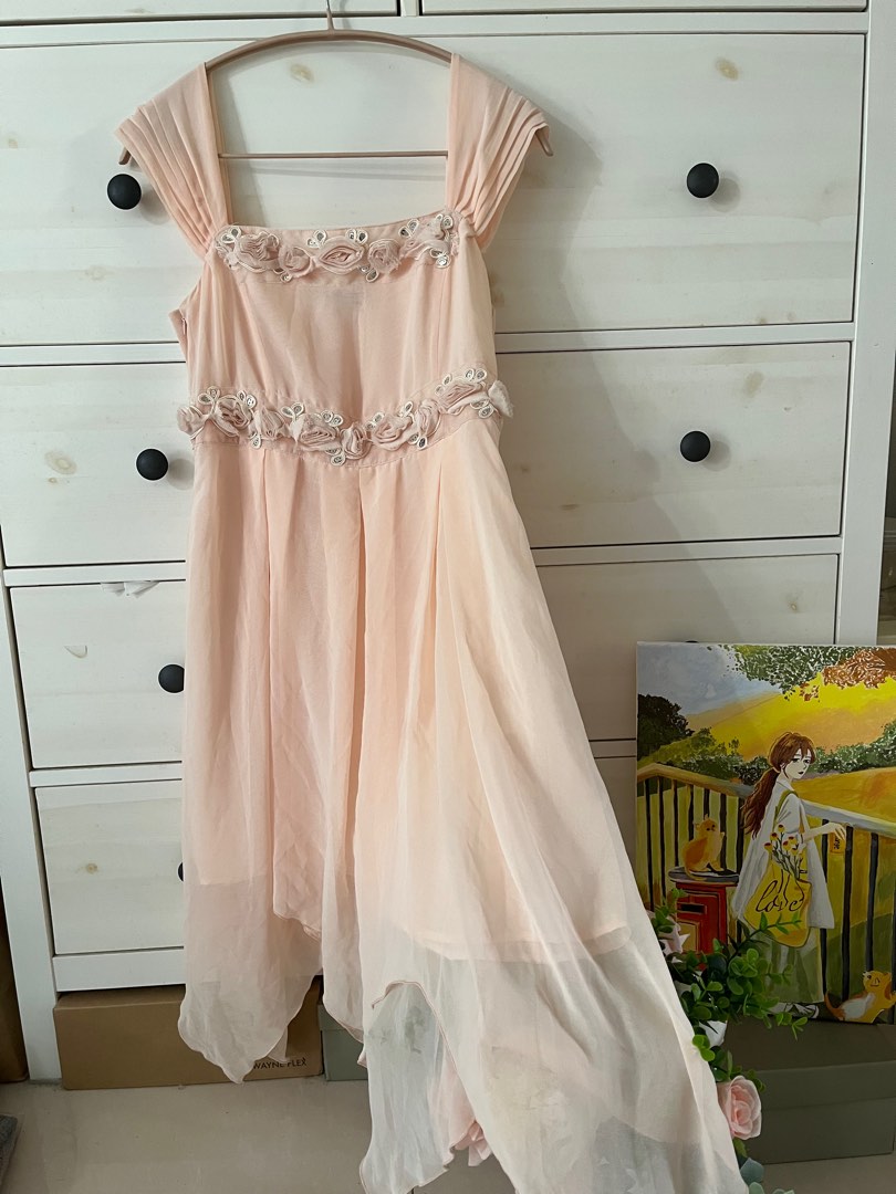 Chiffon dress size on sale 16