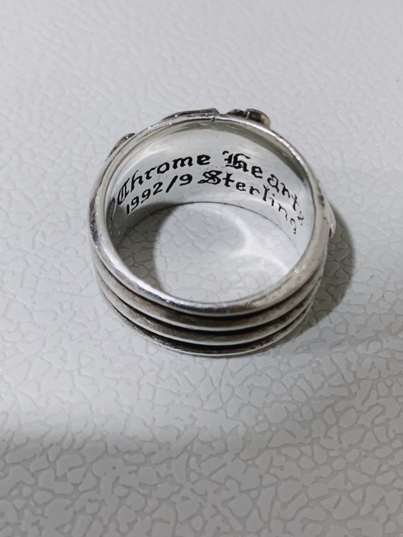 Chrome hearts outlet 1992 sterling ring