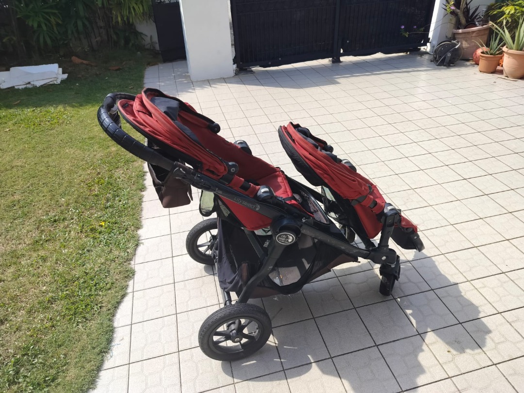 City Select Double Stroller (2 x Seats, Multiple Configurations