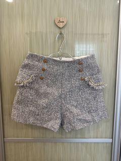 Classy Grey High Waist Shorts for sale!
