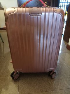 ⭐Clearance Sales⭐Rose Gold Cabin Size Luggage 22 "