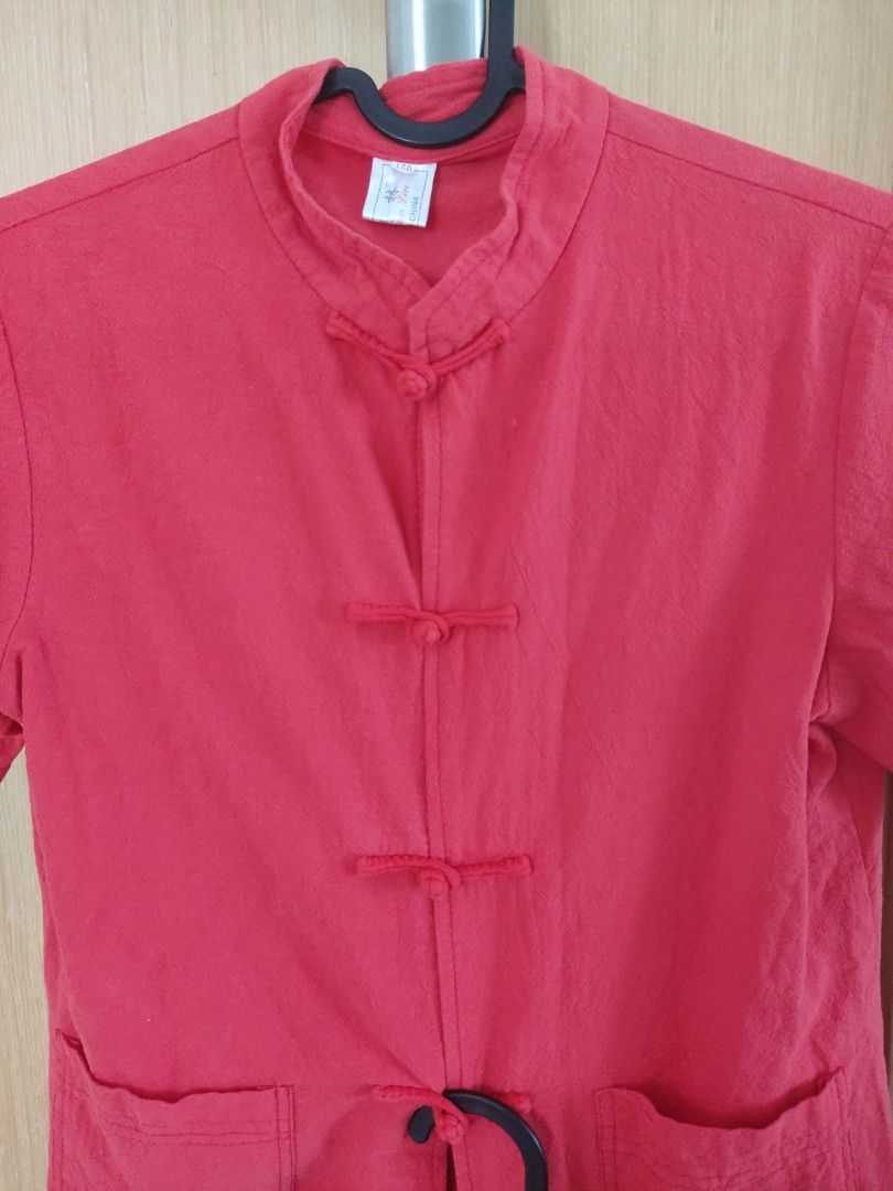CNY Racial Harmony Day Red Top and black bottom free normal mail
