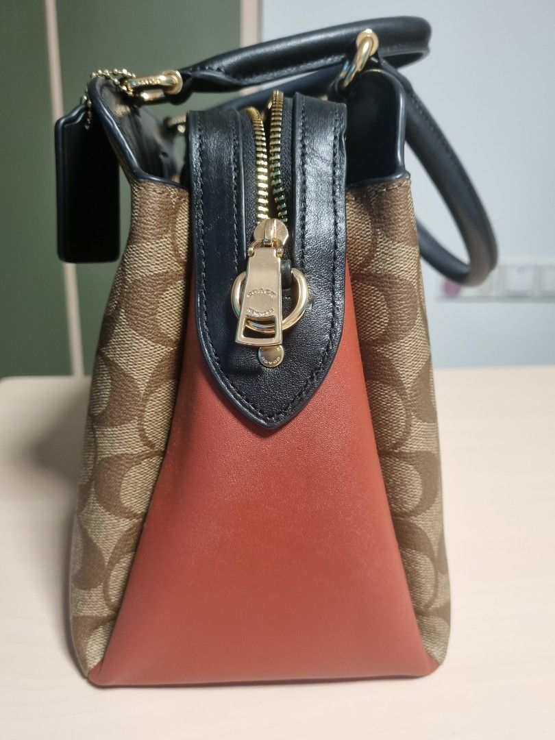 Coach Lillie Carryall In Colorblock
