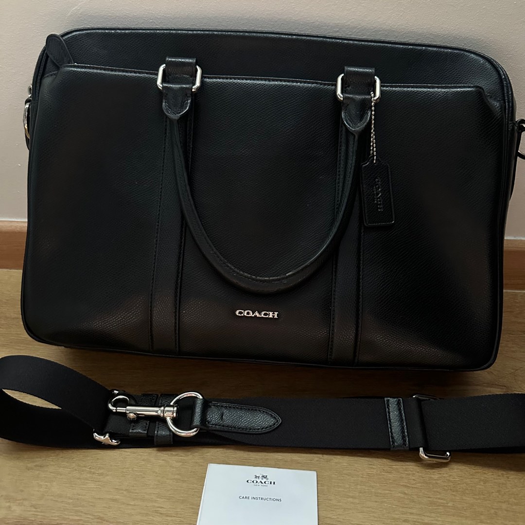 Coach sales mens briefcase