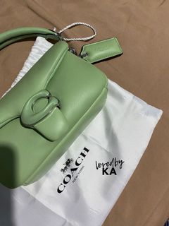 Jual Coach Pillow Tabby Shoulder Bag 18 With Ombre Pale Pistachio