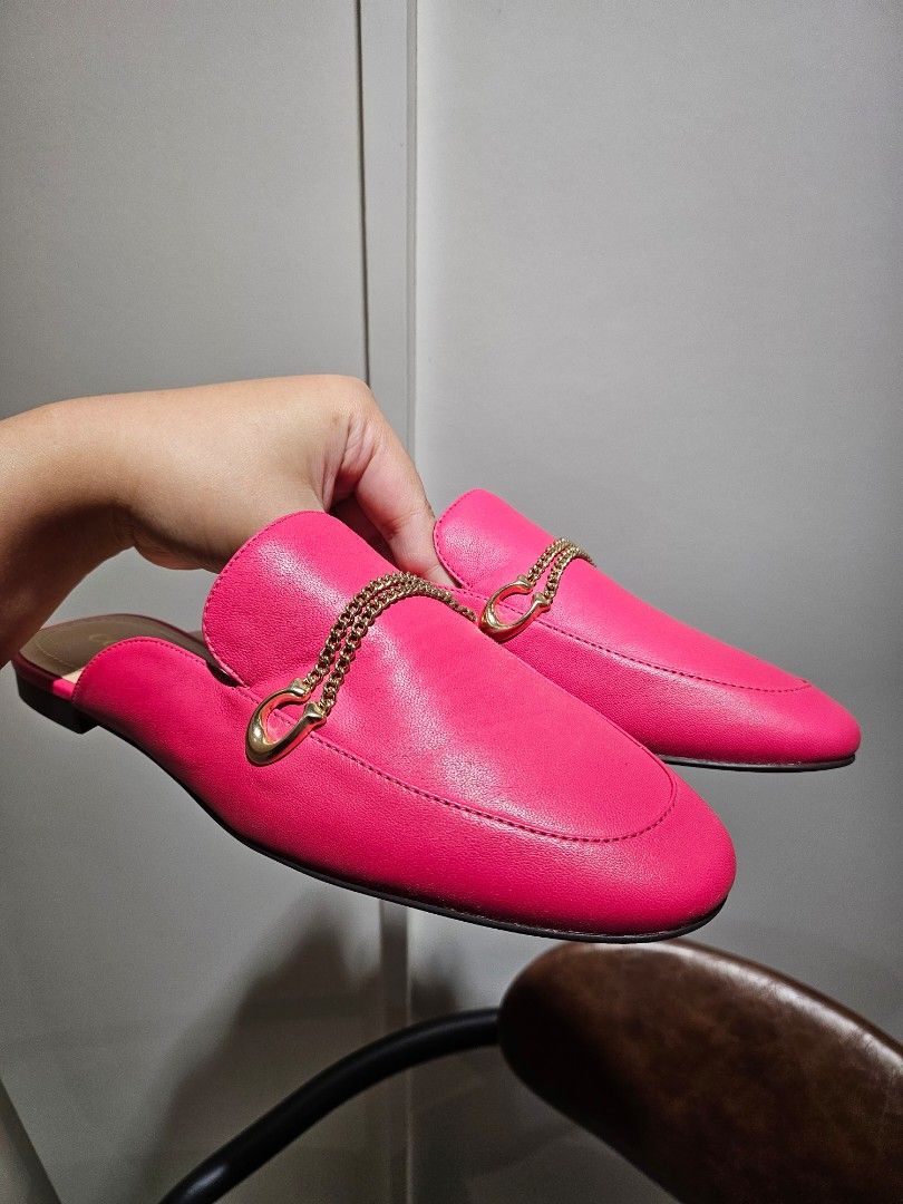 Coach sawyer slide loafer online