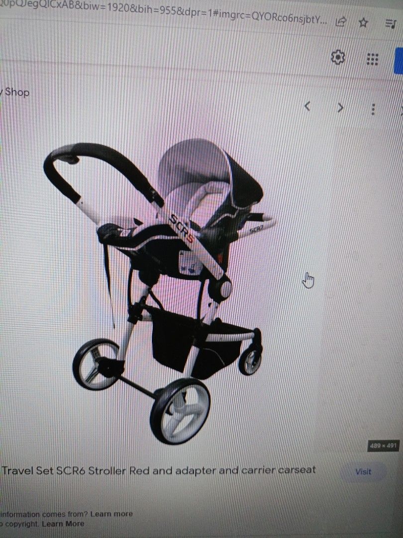Hello kitty stroller carseat combo on sale
