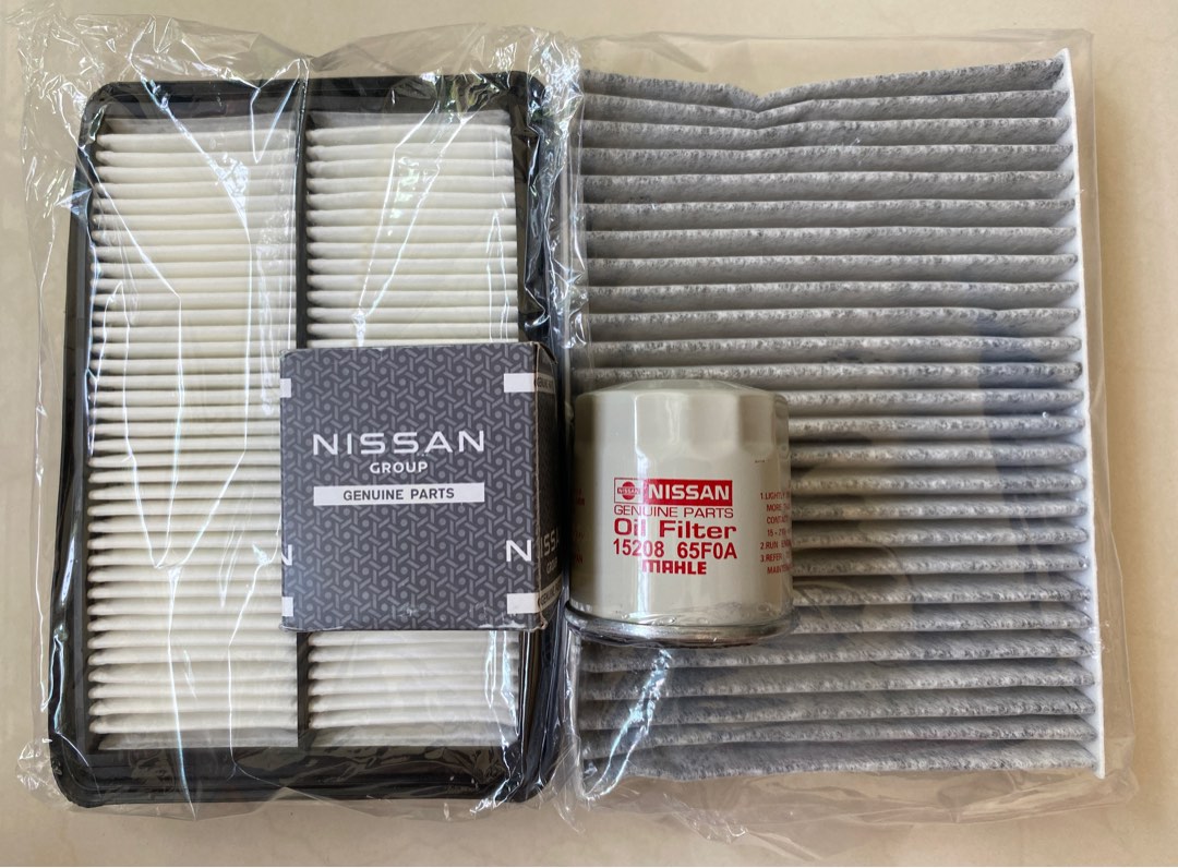 Compatible Nissan Qashqai J11 Air-con cabin filter, engine air filter ...