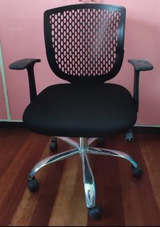 Computer Chair with Arm Rest, Metal Foot,Defective‼️