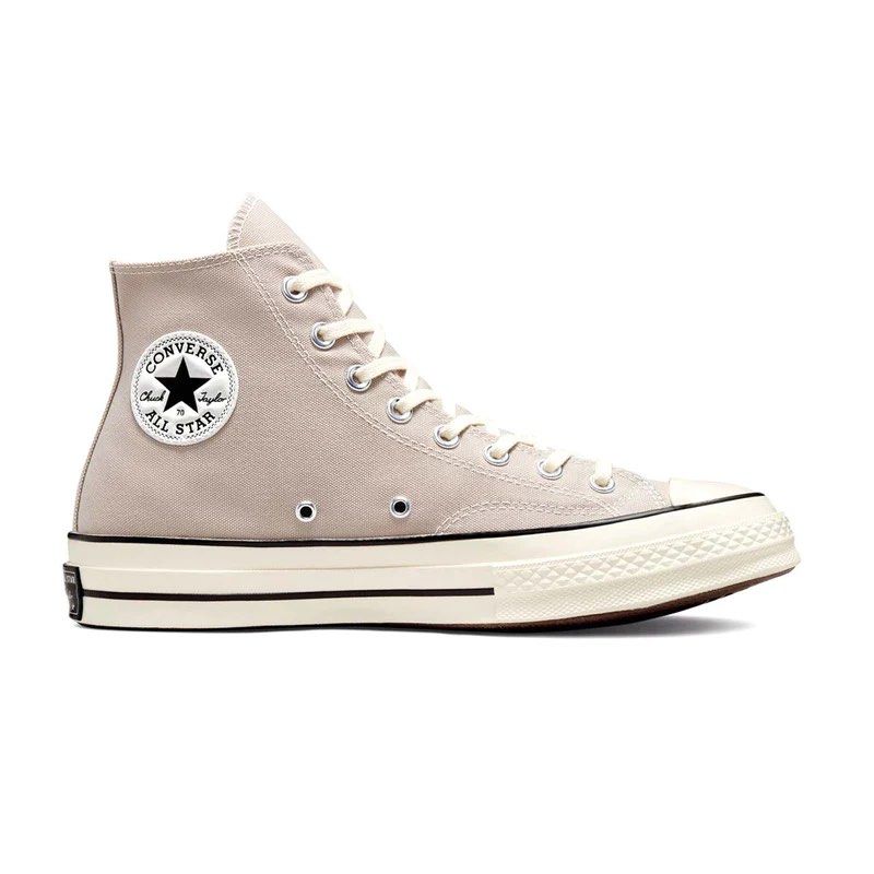 Converse Chuck 70 Hi Papyrus Egret Black Women s Fashion