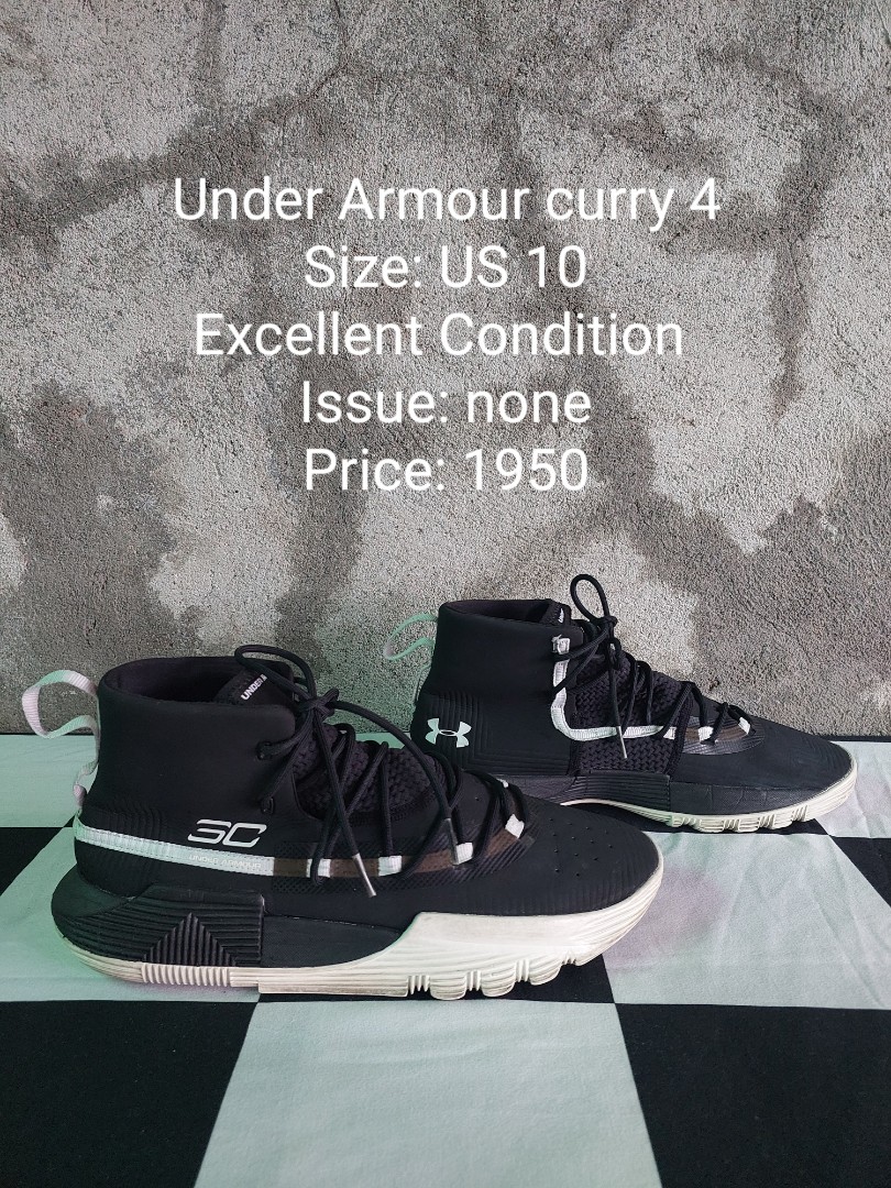 Curry 4 Men s Fashion Footwear Sneakers on Carousell