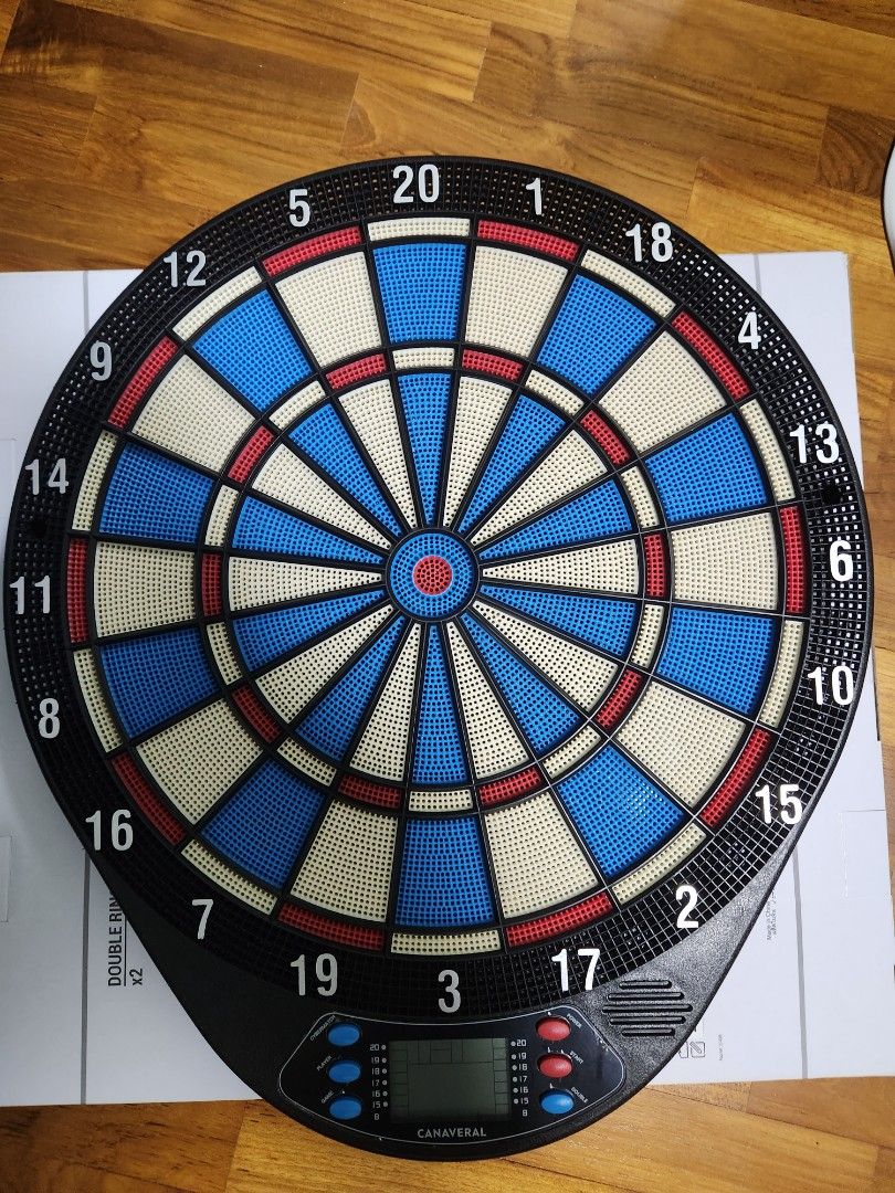 Decathlon Electronic Soft Tip Dartboard, Sports Equipment, Other Sports