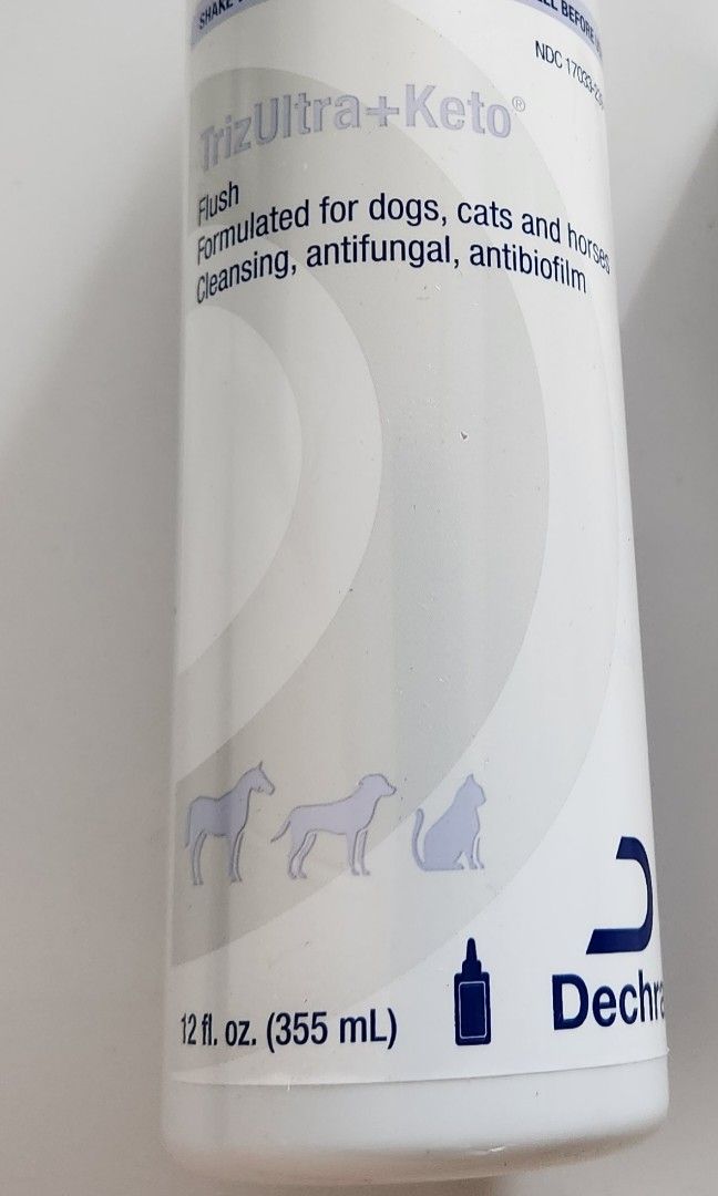 Dechra Trizultra + keto ear flush / wash, Pet Supplies, Health