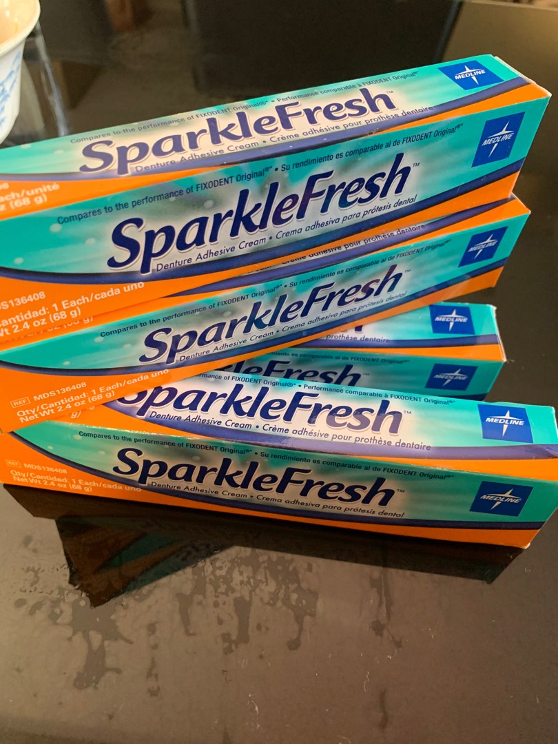 Denture Adhesive cream, Beauty & Personal Care, Oral Care on Carousell