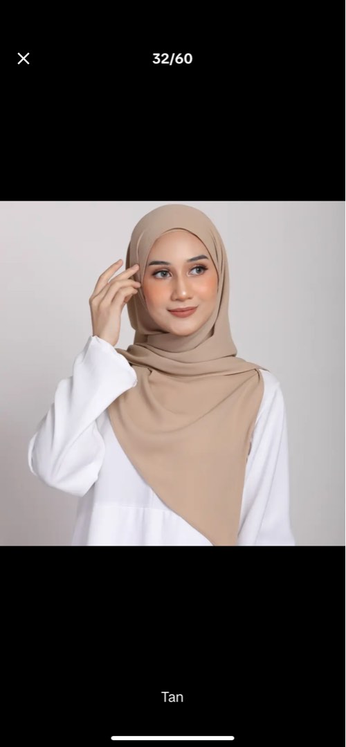 Dilyna hijab, Women's Fashion, Muslimah Fashion, Hijabs on Carousell