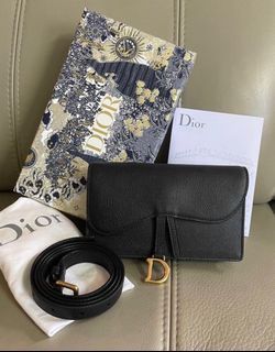 Dior Saddle Nano Pouch, Luxury, Bags & Wallets on Carousell