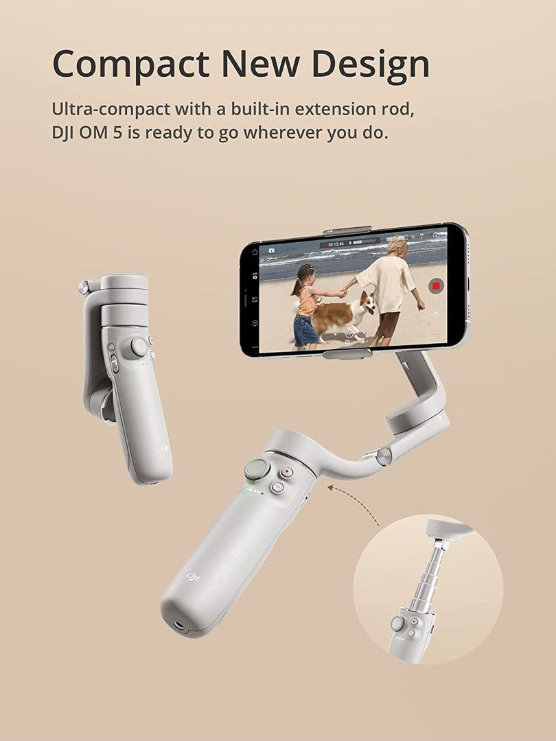 DJi OM5 Gimbal, Mobile Phones & Gadgets, Other Gadgets on Carousell