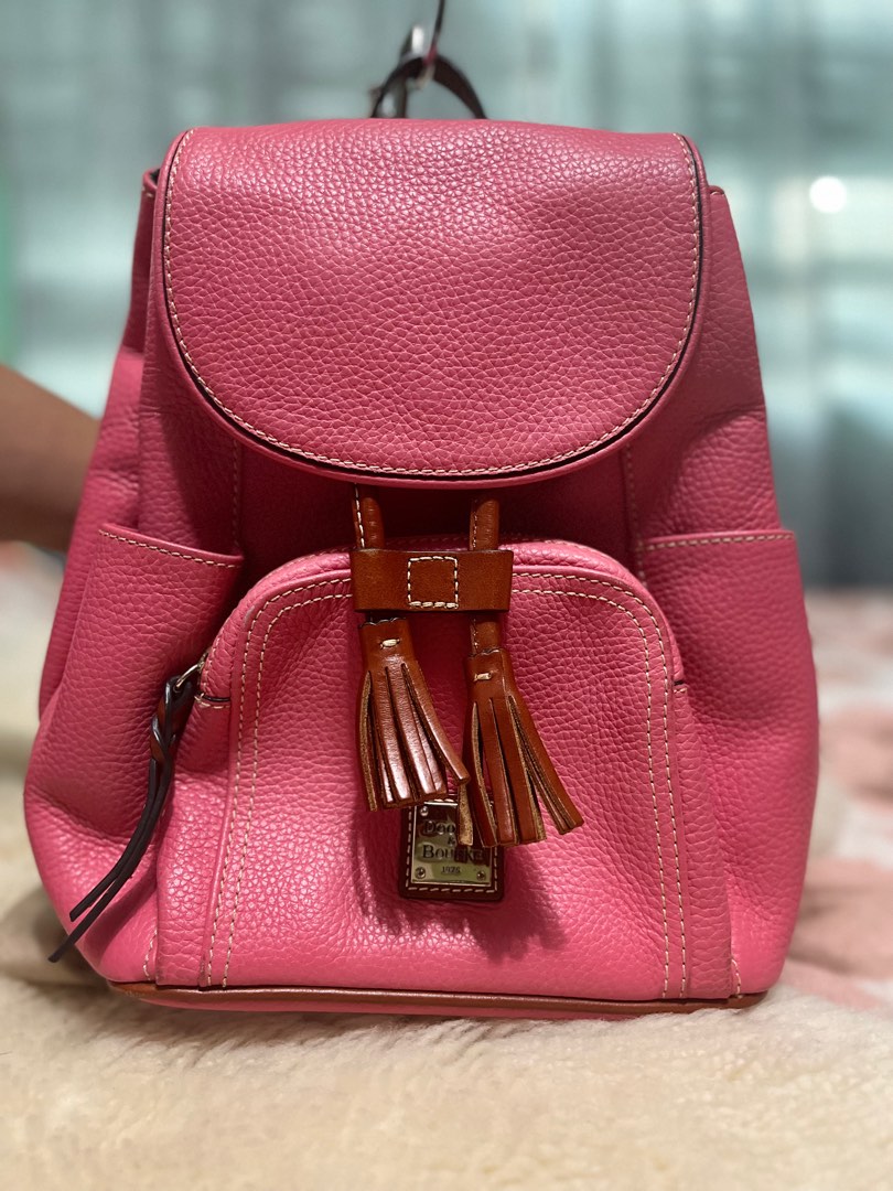 Dooney and bourke pink backpack sale