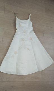 Dress anak putih gaun pesta