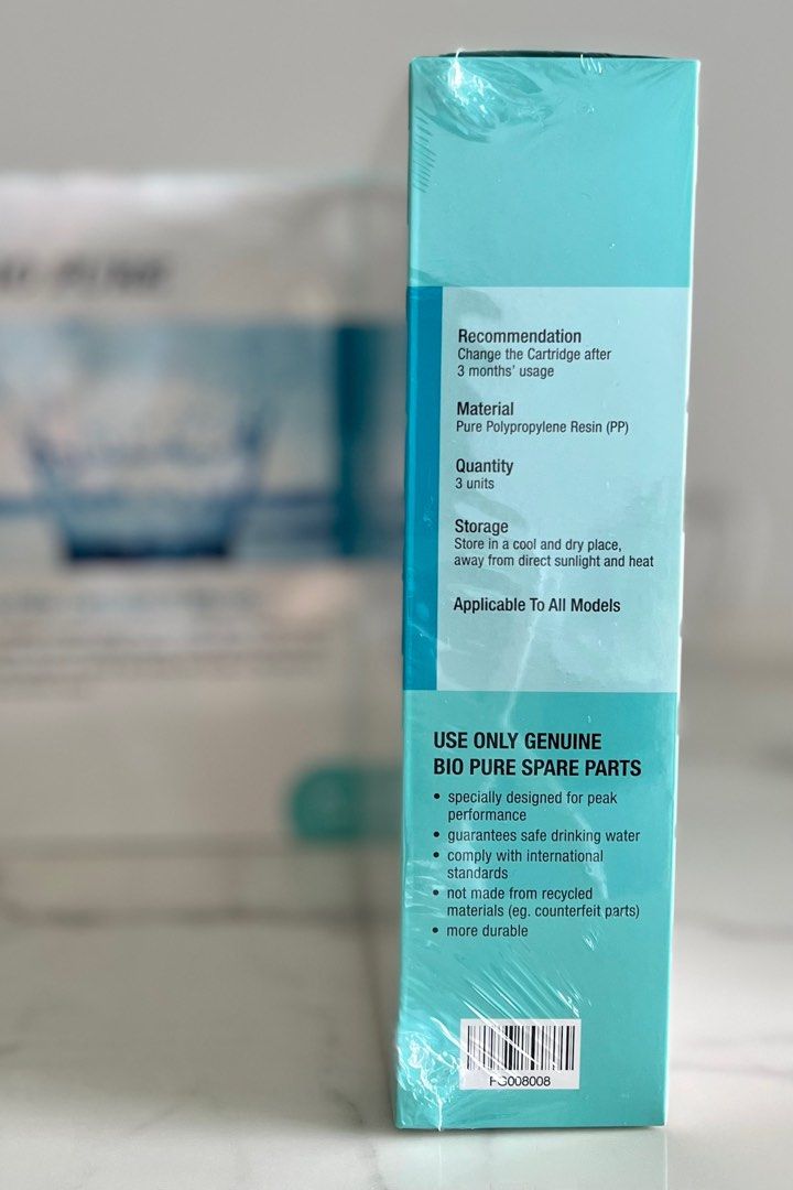 Elken bio pure prefiltered cartridge (5 micron), TV & Home Appliances