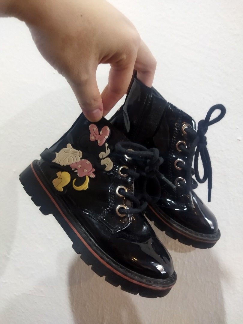 Zara minnie mouse boots hot sale
