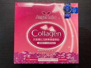 EX活顏膠原粉、膠原蛋白 (莓果風味/15包/盒)x1盒-天使娜拉Angle LaLa（可以多盒購入）