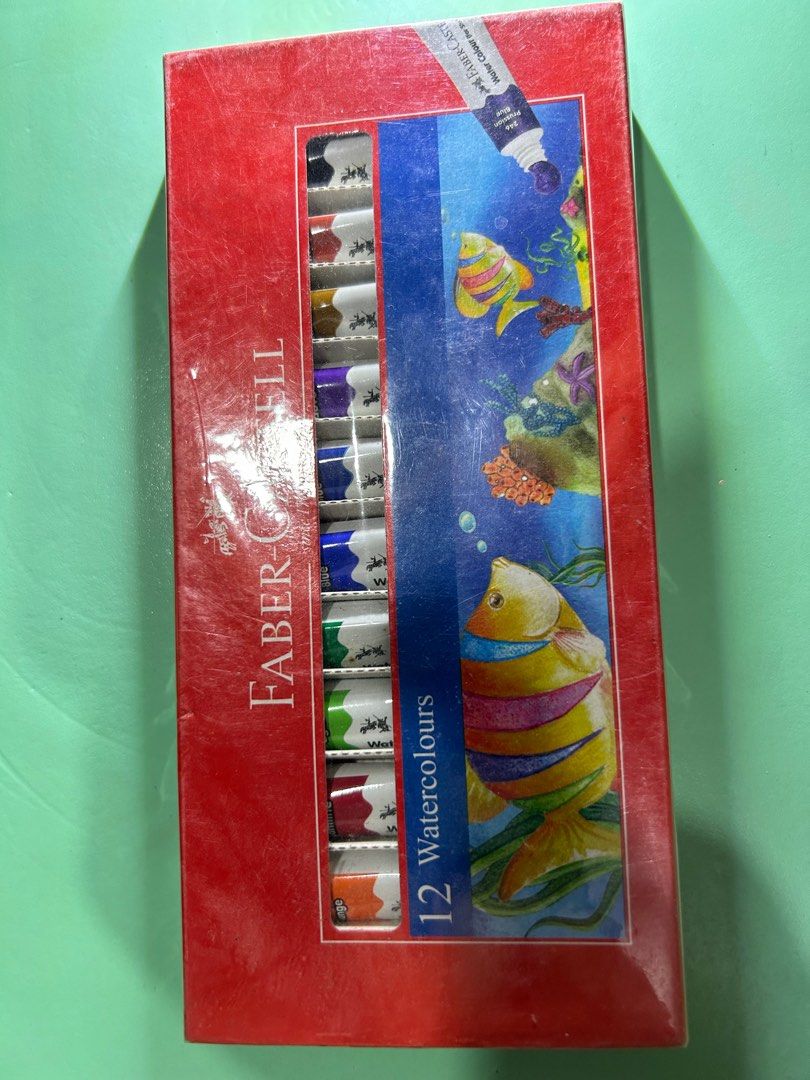 Faber Castel Water Color (Category: Craft Supplies & Tools) located in Cavite. Submitted by glen0422 (Listing ID 1250005002, Image 2). Description: FS: Faber Caster water colors 12 colors 1 set Never been opened and used 200+ pesos mall price.