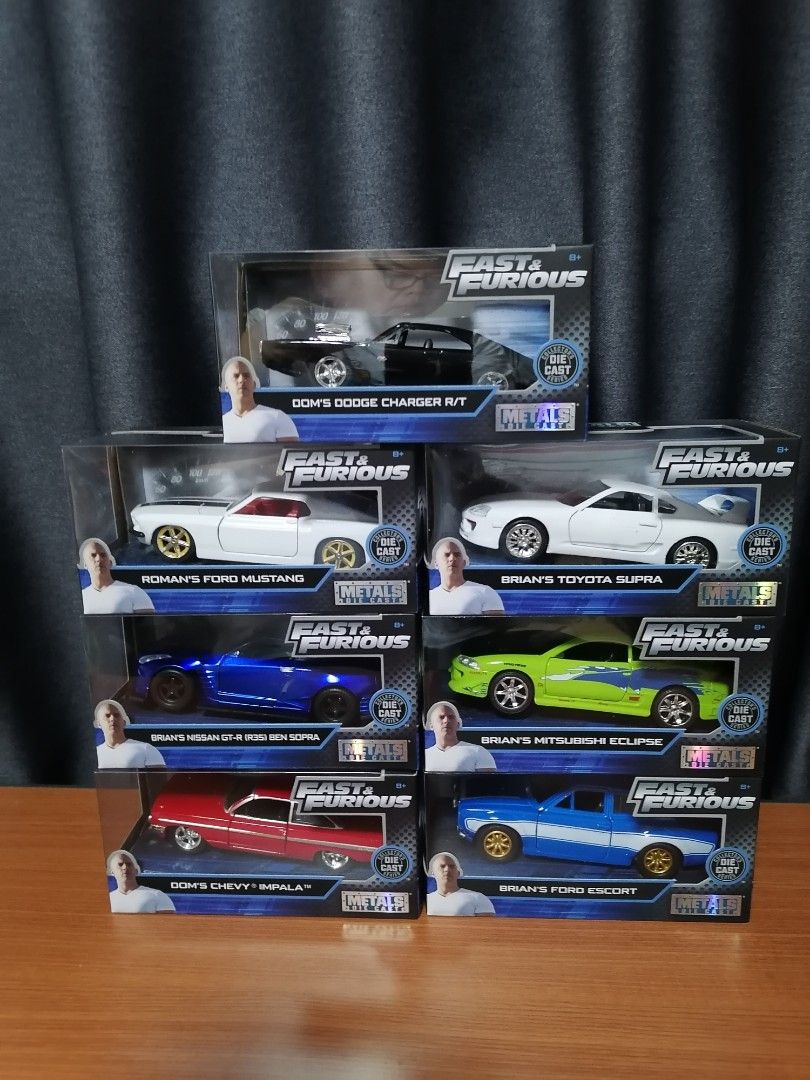Fast Furious Die Cast car selling as whole 7 boxes 84