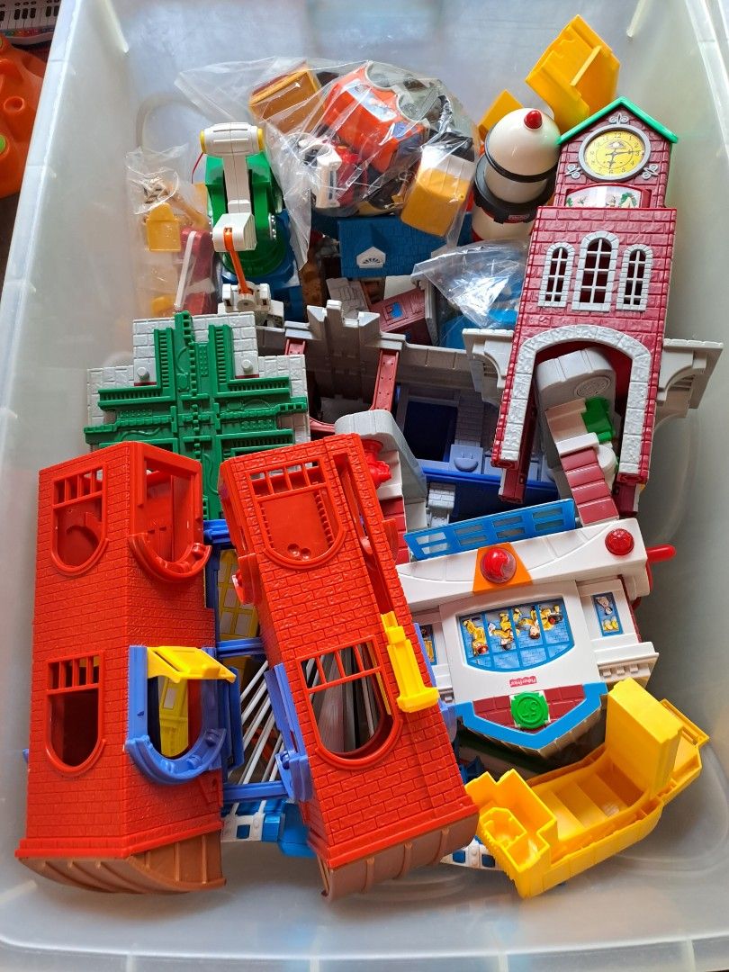 Fisher Price Geotrax Geo Trax Mega Sets Bundle, Hobbies & Toys, Toys