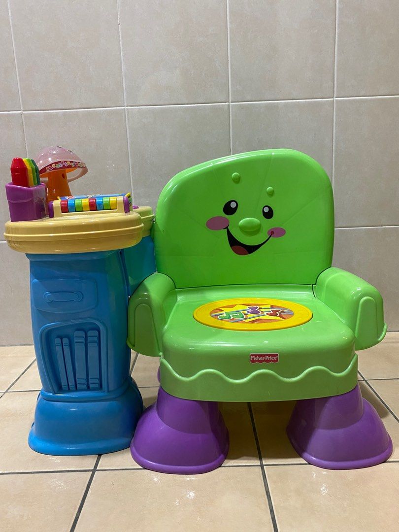 Fisher Price Smart Learning Chair Babies Kids Infant Playtime