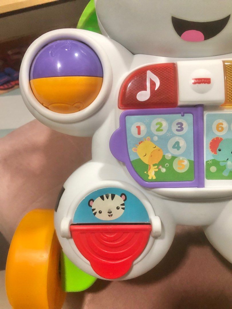 Fisher price top zebra walker manual