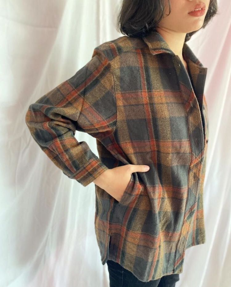 Flannel Taylor Swift Evermore Outer Shirt Kemeja on Carousell
