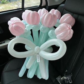 Party Planner - Chocolate Flower bouquet surprise event delivery room  decoration helium balloon, Hobbies & Toys, Stationery & Craft, Handmade  Craft on Carousell