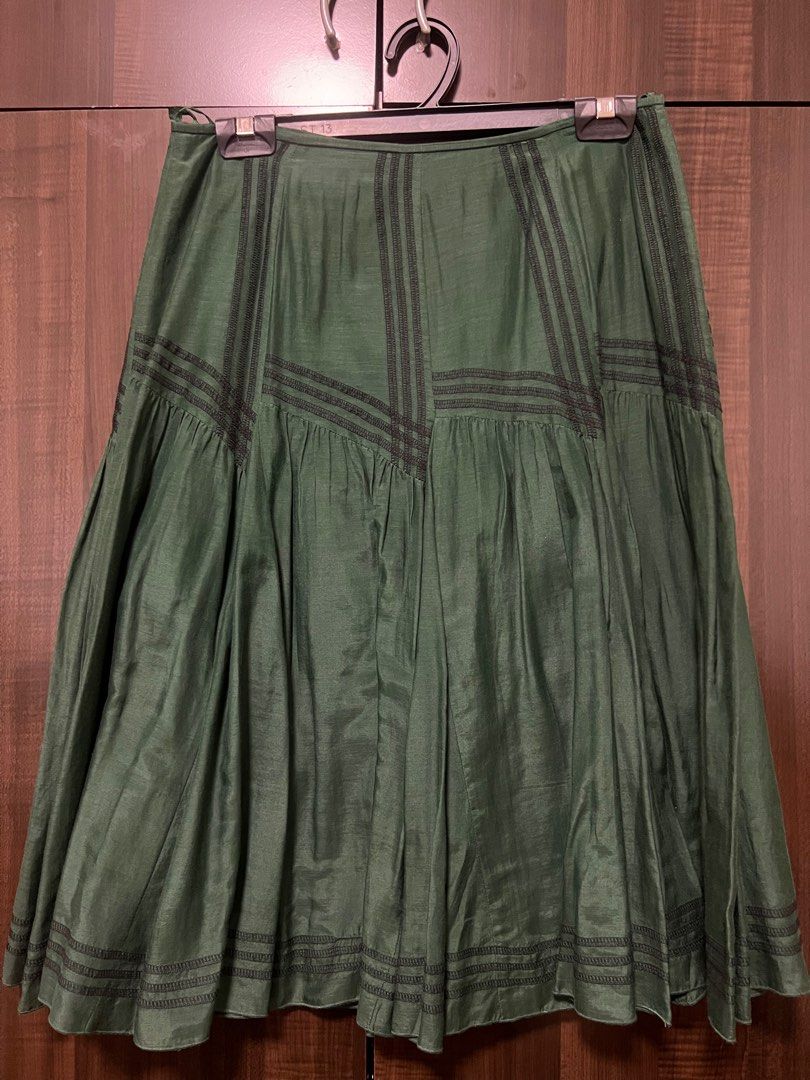 Green skirt the west cheap